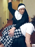 Sister Mary Chris punishes Jenni, pic #5